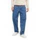 Herren Jack & Jones Wide Leg Jeans Loose Fit Relaxed Denim 90´s Vintage Baggy Style JJIALEX, Farben:Blau, Größe Jeans:28W / 32L, Z-Länge:L32