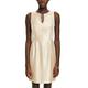 ESPRIT Collection Damen 023eo1e335 Kleid, 295/Cream Beige, 44