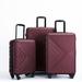 3 Piece Luggage Sets ABS Lightweight Luggage Suitcase Sets (20/24/28)