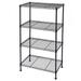 4-Tier Industrial Welded Wire Shelving - 19.69 x 11.81 x 31.50