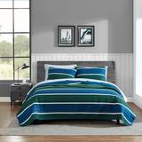 Nautica Knots Cove Navy Cotton Reversible Quilt Set