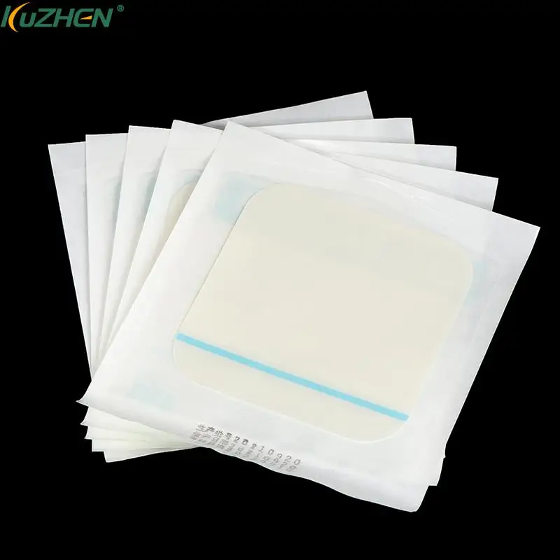 Hydrocolloid Klebstoff Dressing Wunde Dressing Sterile Dünne Healing Pad Patches Hoch Saugfähigen Licht Exsudat Wunde Pflege Heilung Image