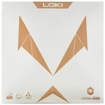 Original LOKI RXTON 3 Tischtennis Gummi Sticky Loop Spin Offensive RXTON-3 Ping-Pong-Schwamm Image