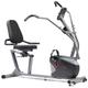 Sunny Health & Fitness Compact Performance Recumbent Bike with Dual Motion Arm Exercisers Exclusive SunnyFit® App