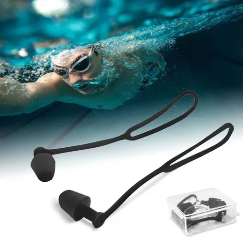 Box-verpackt Schwimmen Ohrstöpsel Noise Reduktion Silikon Weiche Ohrstöpsel Schwimmen Brille mit