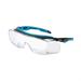 BOLLE BollÃ© Safety 40306 Tryon OTG Safety Glasses Platinum Black/Blue Frame Clear Lenses