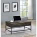 Ucloveria Lift Top Coffee Table 39 in Coffee Table with Hidden Storage Compartment Wooden Lift Up Central Table for Living Room