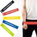 Body Bands Exercise Resistance Bands Fitness Bands Workout bands Physical Therapy bands Set of 5 with Guide and Carry Bag