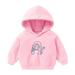 Ketyyh-chn99 Tops for Kids Pullover Sweatshirt Tops Fall Outfit Casual Clothes Pink 120