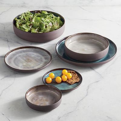 Set of 4 Northern Lights Dinnerware - Silt, Dinner Plate in Silt - Frontgate
