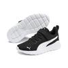 Sneaker PUMA "ANZARUN LITE AC+ PS", Kinder, Gr. 32, schwarz-weiß (puma schwarz, puma weiß), Textil, unifarben, sportlich, Schuhe