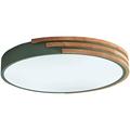 HDGNKG 15.7 Inch 24W LED Flush Mount Ceiling Light Fixture, 6000K Modern Round Lighting Fixtures, LED Flat Pannel Lighting For Kitchen, Hallway, Porch, Closet Room, Stairwell