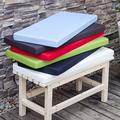Indoor Outdoor Bench Cushion Waterproof 110/120/150/180cm Bench Cushion for Garden Furniture 2/3/4 Seater Patio Bench Cushions for Kitchen Dinning Bench Swing Chair (Yellow,125 * 50 * 5cm)