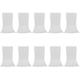 BESTonZON 10Pcs Drip Tray for Wall Mounted Soap Dispenser, Dripping and Spraying, Dispenser Stand,Soap Dispenser Bracket, Soap Dispenser Water Tray，Soap Dispenser Drip Tray (White)