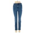 Madewell Jeans - Mid/Reg Rise Skinny Leg Denim: Blue Bottoms - Women's Size 27 - Medium Wash