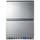 Summit 24 in. 4.3 cu. ft. Outdoor Mini Fridge - Stainless Steel | P.C. Richard &amp; Son