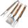 Sportula Jacksonville Jaguars Classic Series 3-Piece BBQ Set 3-Pack Stainless Steel Tool Set | 7012414