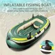 Canoé-Kayak en PVC pour 2 Personnes Bateau de Pêche Épais et Pliable en Caoutchouc pour Rafting