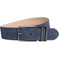 HACKETT LONDON Mens Pique Print Belt Gürtel, 000DENIM, 36