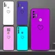 Bunte rote Herz Liebe Fall Coque für Motorola Moto G22 G60s Rand 30 Neo 20 Lite G52 G9 Power G30 G60