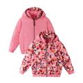 Reima - Daunenjacke Finnoo Zum Wenden In Sunset Pink, Gr.116