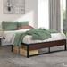 King Size 14 Inch Metal Platform Bed Frame, Mattress Foundation with Metal Slats Support, No Box Spring Needed