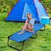 Costway Folding Camping Bed Outdoor Portable Military Cot Sleeping - See Details