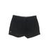 Tommy Hilfiger Khaki Shorts: Black Print Bottoms - Women's Size 10 - Dark Wash