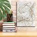 Hokku Designs Ivalee Leaf Skeleton On Canvas by Design Fabrikken Print Canvas, Solid Wood | 16 H x 12 W x 0.75 D in | Wayfair