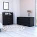 Hokku Designs Tryon 2-Piece Bedroom Set Wood in Black/Brown/Green | Wayfair 6C7DECDB630A4A1AA8F5FB21317B3A3B