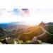 Loon Peak® Mangume Great Wall Of China On Canvas by Zhudifeng Photograph Canvas in Green | 20 H x 30 W x 1.25 D in | Wayfair