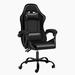 Latitude Run® Marquesha Game Chair Faux Leather in Black | 19.5 W x 24.52 D in | Wayfair F4DAA3ED31164A419EB0AAEF4CDFCFA6