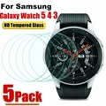 HD Gehärtetem Glas für Samsung Galaxy Uhr 5 4 3 42mm 44mm 40mm 46mm Schutz Protector film Watch4