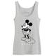 Disney Damen Wodmicktk111 Tanktop, Grau meliert, XXL