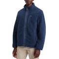 Dockers Herren Fleece Zip Up Jacket, Ocean Blue, L