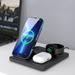 Shldybc Multifunctional Wireless Fast Charging Foldable Stand Phone/watche/headset Three In One Wireless Charger Suitable for Wireless Smart Android and IOS Phones Wireless Charging on Clearance