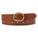 Levi's Damen Women's HIGH-Low Belt, Cognac, 95 cm