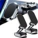 Folding Magnetic Car Phone Holder 2023 Folding Magnetic Car Phone Holder Goodnessk Magnetic Car Cell Phone Holder 360Â° Rotating Magnetic Phone Holder Mount for Curved Surface (Silver 2PCS)