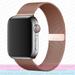 YuiYuKa Milanese Loop Stainless Steel Metal Mesh Band Compatible with Apple Watch Bands Ultra 49mm 45mm 44mm 41mm 40mm 42mm 38mm Braided Magnetic Wristband Bracelet for iWatch Series 8 7 SE 6 5 4 3 2