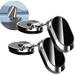 Hokitrend Alloy Folding Magnetic Car Phone Holder 2023 New Alloy Folding Magnetic Car Phone Holder Hokitrend Car Phone Holder Mobile Phone Holder 360 Rotating Navigation Holder (Sliver*2)