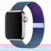 YuiYuKa Milanese Loop Stainless Steel Metal Mesh Band Compatible with Apple Watch Bands Ultra 49mm 45mm 44mm 41mm 40mm 42mm 38mm Braided Magnetic Wristband Bracelet for iWatch Series 8 7 SE 6 5 4 3 2