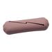 Travel Makeup Brush Holder/Silicone Makeup Brush Case/Soft Reusable Small Cosmetic Bag Cosmetic Brush Organizer for Daily Work Gift Women Beige