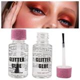 Feiboyy Glitter Eye Shadow Glitter Bright Powder Base Glue Quick Drying Eye Shadow Base Glue Body Sequin Base Glue 25Ml