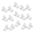 15pcs Nail Clip Nail Polish Tools Gel Nail Clips Nail Tools Fake Nail Tip Clips Nail Tips Clip Nail Extension Form Tips Plastic Manicure Clamps Nail Art Tip Clips Clip for Manicure