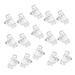 15pcs Nail Clip Nail Polish Tools Gel Nail Clips Nail Tools Fake Nail Tip Clips Nail Tips Clip Nail Extension Form Tips Plastic Manicure Clamps Nail Art Tip Clips Clip for Manicure