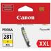 Canon CLI-281 XXL Original Inkjet Ink Cartridge - Yellow - 1 Each - Inkjet - 1 Each | Bundle of 2 Each