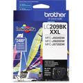 Brother Genuine LC209BK Super High Yield Black Ink Cartridge - Inkjet - Super High Yield - 2400 Pages - Black - 1 Each | Bundle of 2 Each