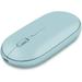New Slim Wireless Mouse 2.4G Silent Laptop Mouse Ergonomic Wireless Mouse for Laptop Portable Mobile Optical Mice for Laptop PC Computer for Notebook Mac - Rechargeable Blue
