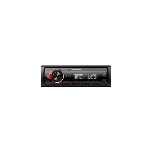 Pioneer MVH-130DABAN Auto Media-Receiver Schwarz, Rot 200 W