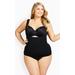 Seamless Torsette - black